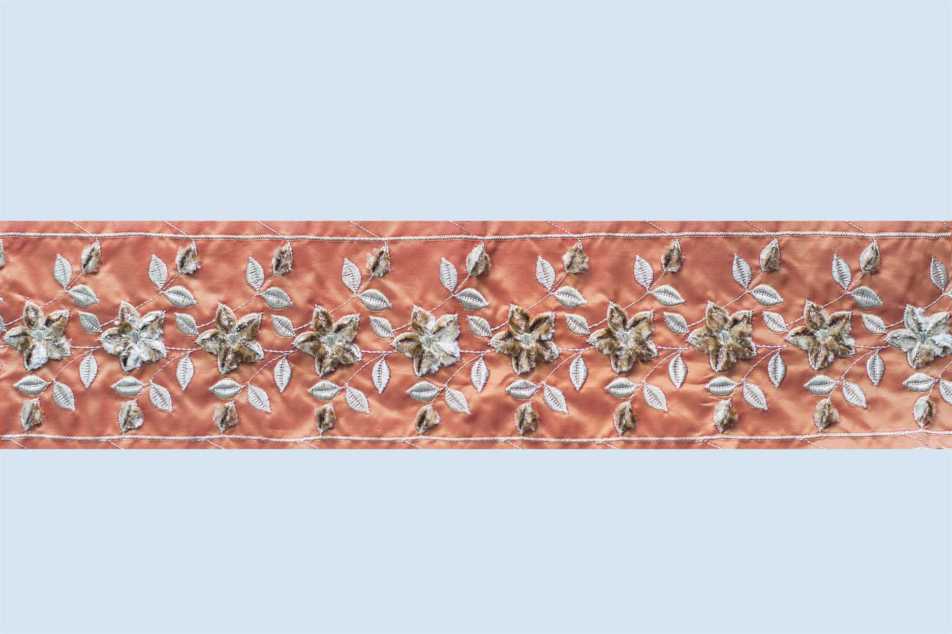 Бейка №53 (терракот с беж.цветами)