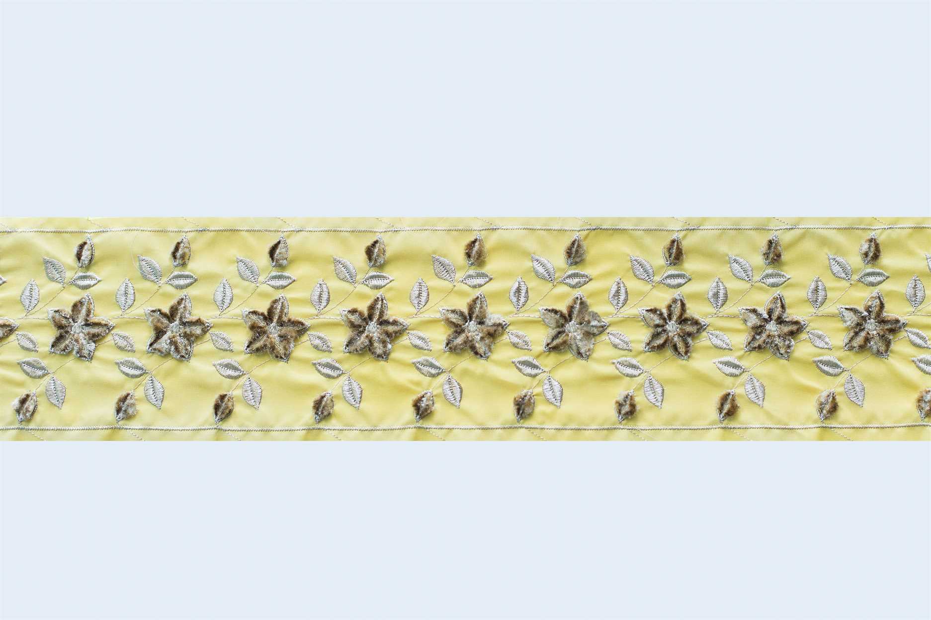 Бейка №204 (желт.с зол.цветами)